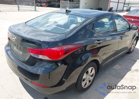2016 Hyundai Elantra Se z USA, uszkodzony, nr VIN 5NPDH4AE4GH684687